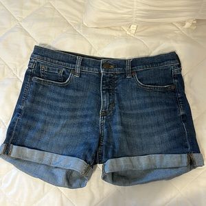 Banana Republic Cuffed Denim Shorts